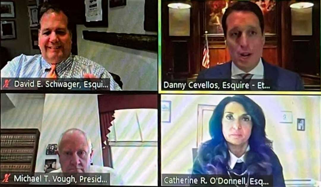 Bench Bar Zoom Meeting