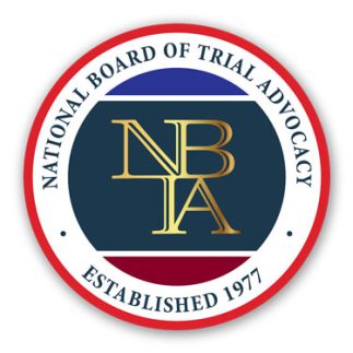 National Board of Trial Advocacy | Anzalone Law Offices, LLC