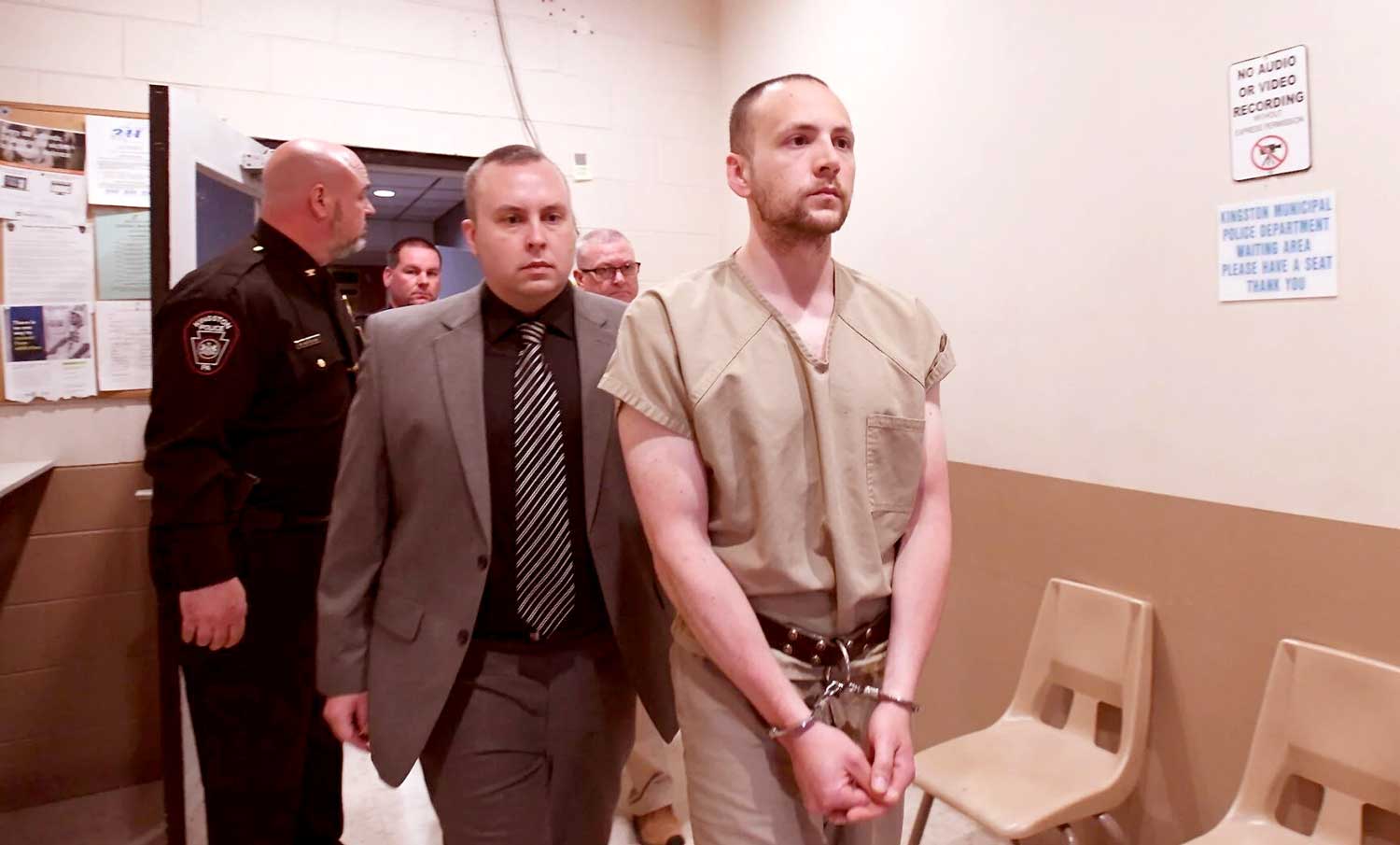 Walter Zolner III is charged with murdering his neighbor in Kingston.