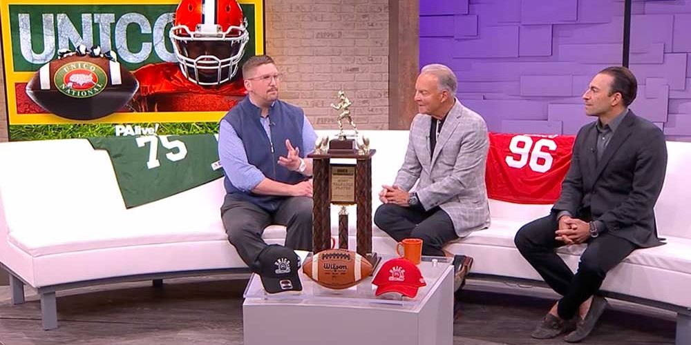 UNICO Game Interview on WBRE PA Live | Anzalone & Doyle Trial Lawyers