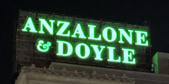 New sign in Wilkes-Barre | Anzalone & Doyle