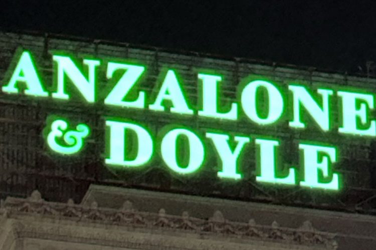 New sign in Wilkes-Barre | Anzalone & Doyle