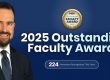 Attorney Steve Kopko is recognized as a 2025 Outstanding Faculty Award winner