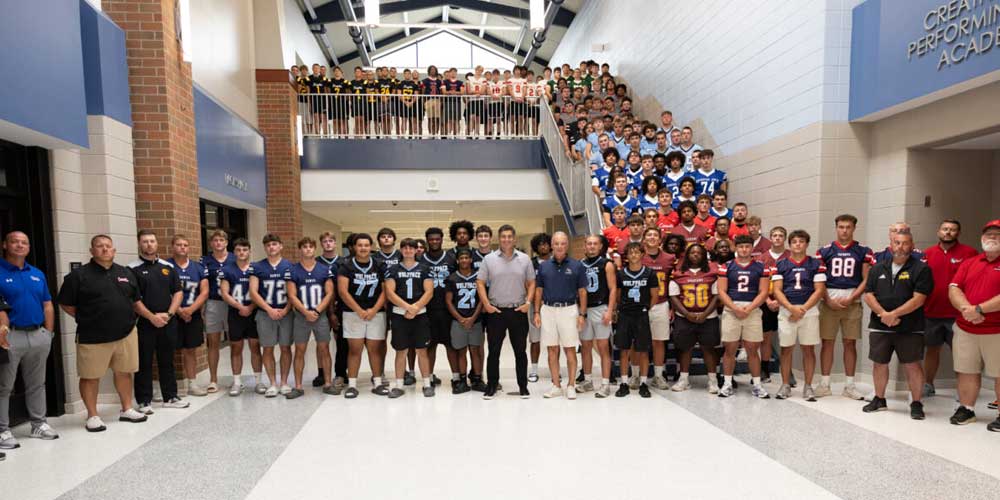 Attorneys-Bill-Anzalone-and-Patrick-Doyle-attend-and-sponsor-the-Wyoming-Valley-Conference-Football-Media-Day-lunch Attorneys Bill Anzalone and Patrick Doyle were proud to attend and sponsor the Wyoming Valley Conference Football Media Day lunch.
