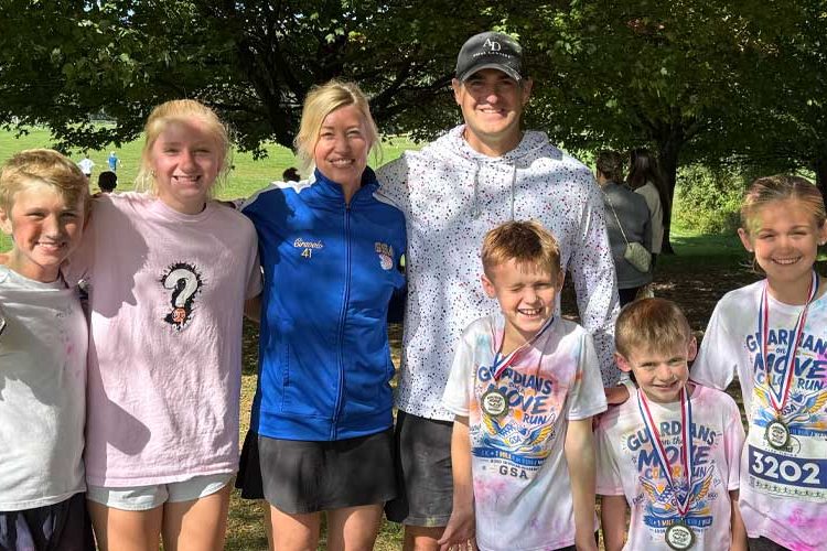Kelly Ciravolo and Family, Pat Doyle and Family at Run GSA